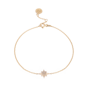 Güneş Pırlanta Taşlı Bileklik