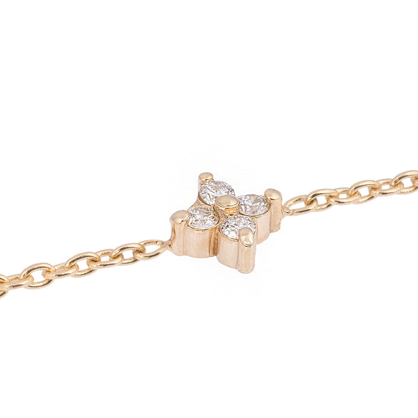 Flower Diamond Bracelet