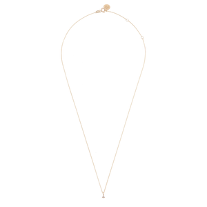 Tek Taş Pırlanta Taşlı Kolye