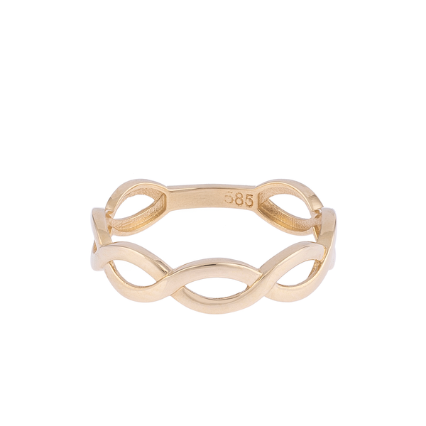 Spiral Plain Ring