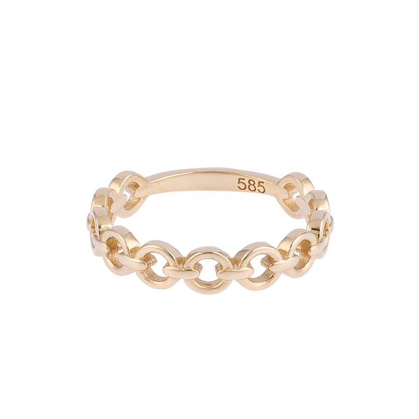 Round Combined Plain Ring