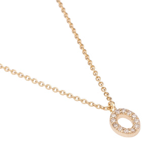 Altın ve Pırlanta Harf Kolye